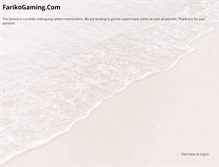 Tablet Screenshot of farikogaming.com